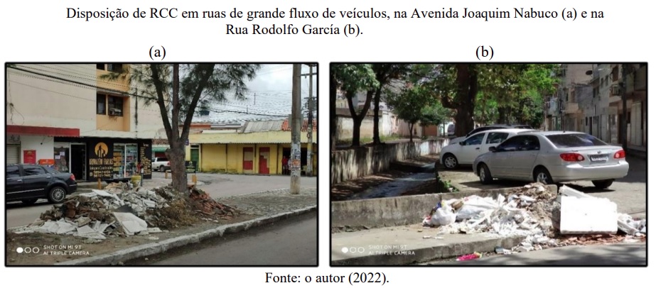 Disposição inadequada de resíduos da construção civil compromete a paisagem urbana