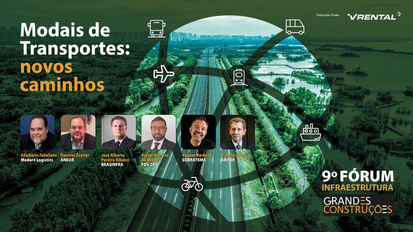 Especialistas do Fórum de Infraestrutura apontam caminhos para os modais de transportes na próxima semana (24/8)