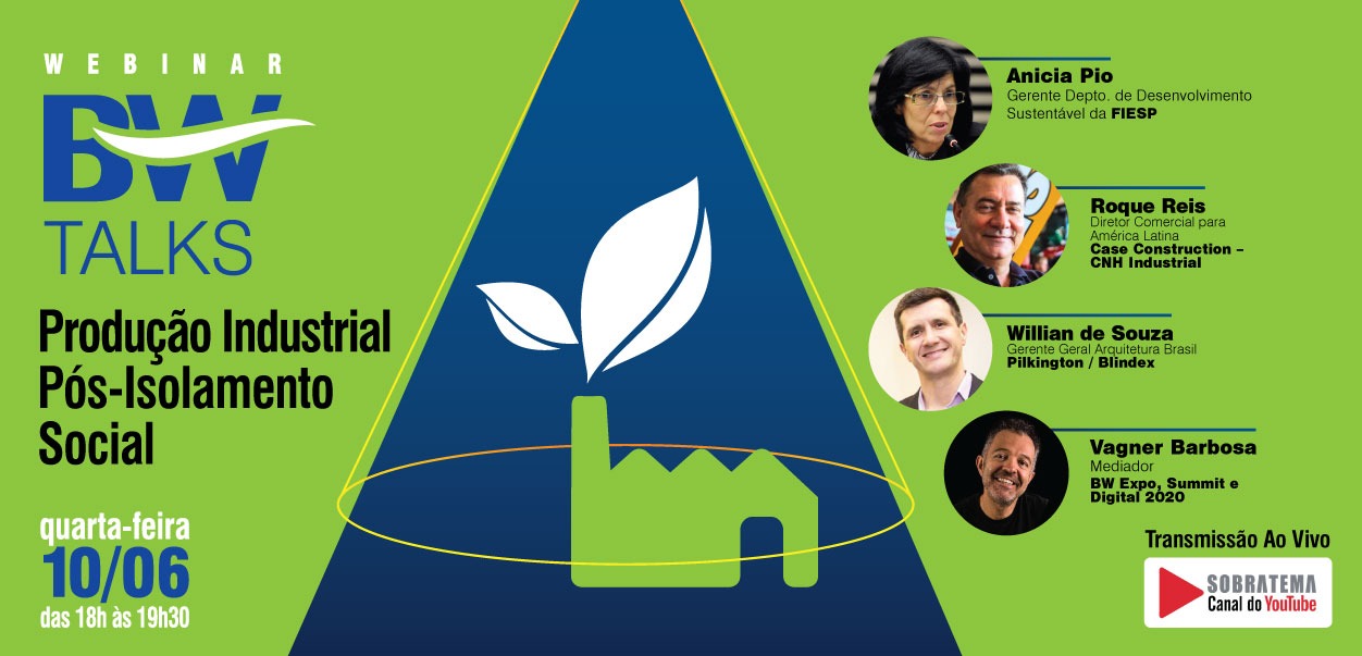 Webinar BW Talks: produção industrial pós-isolamento social