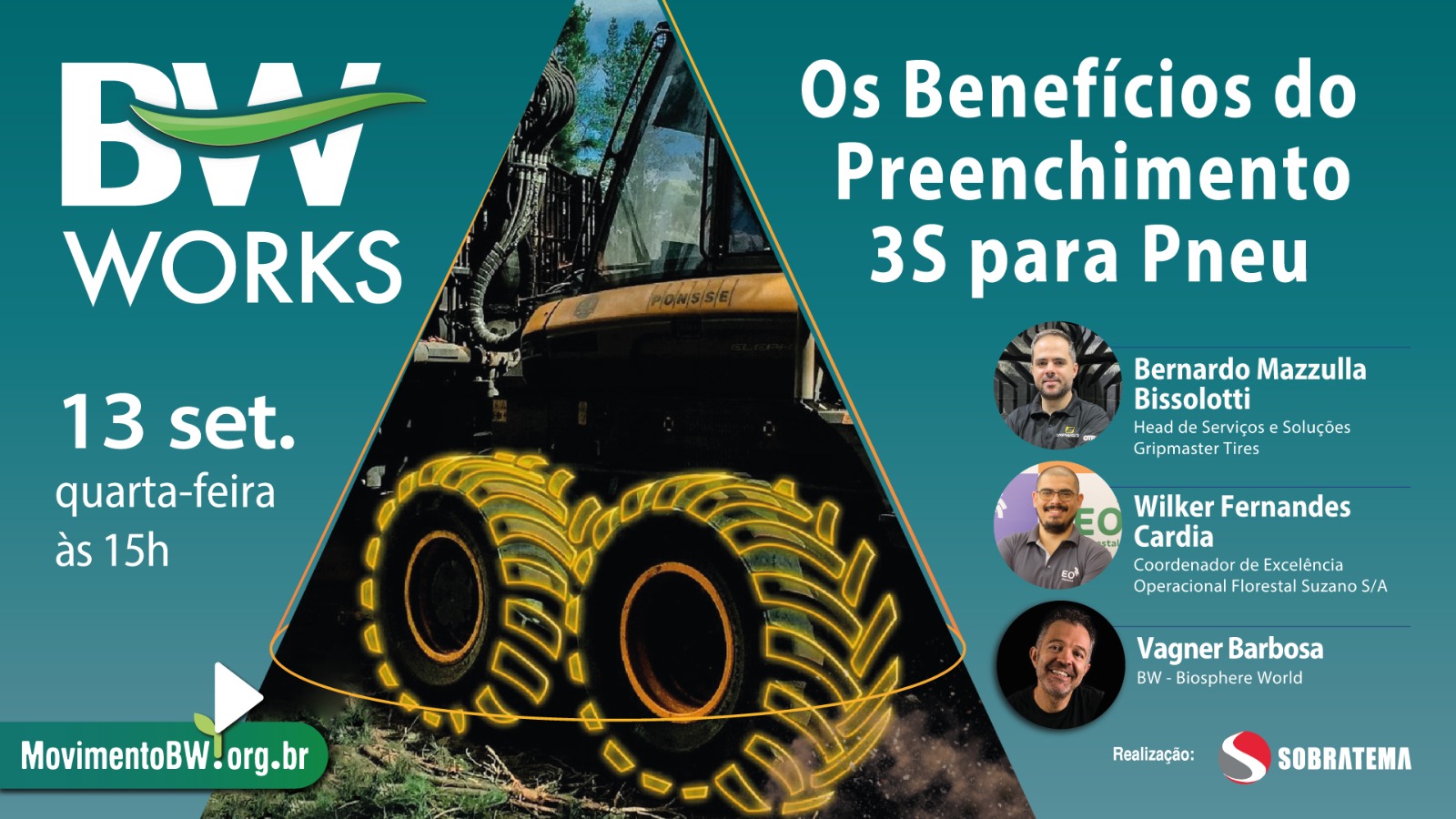 BW Works mostra solução sustentável para pneus fora de estrada